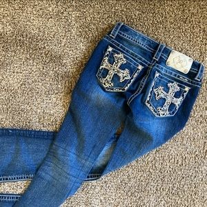 Miss Me Womens Signature Boot Jeans